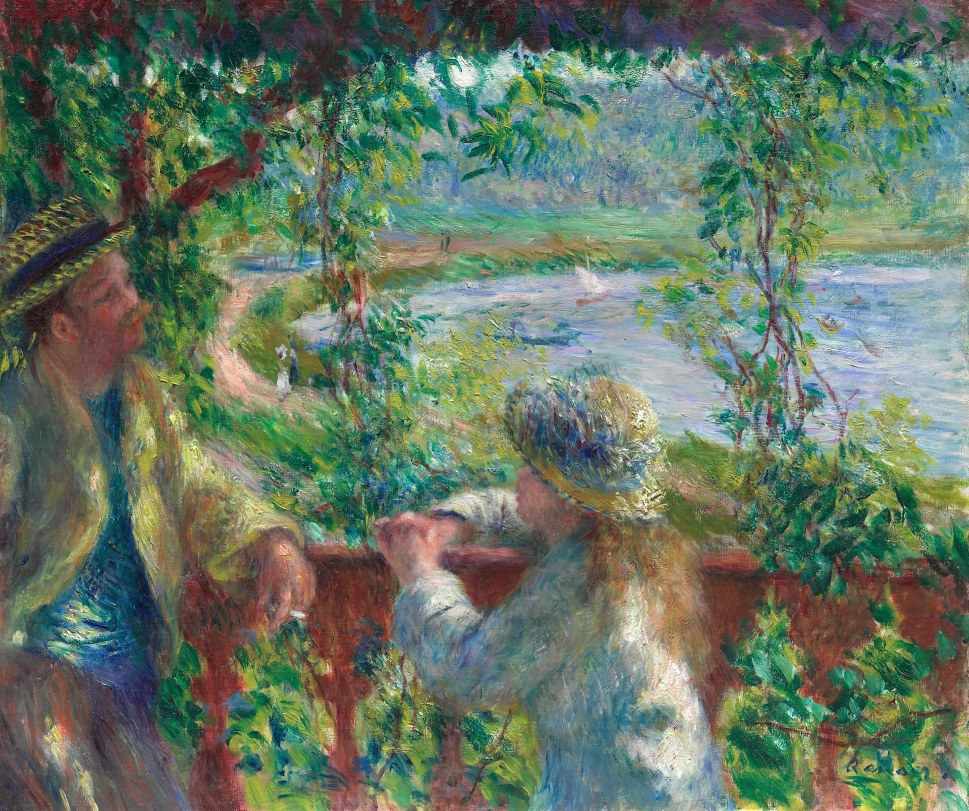 Neat The Lake Pierre Auguste Renoir 1879