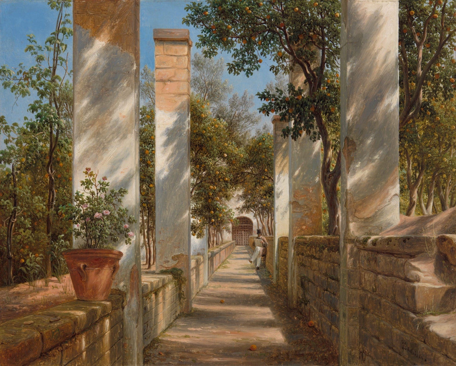 Pergola With Oranges Thomas Fearnley