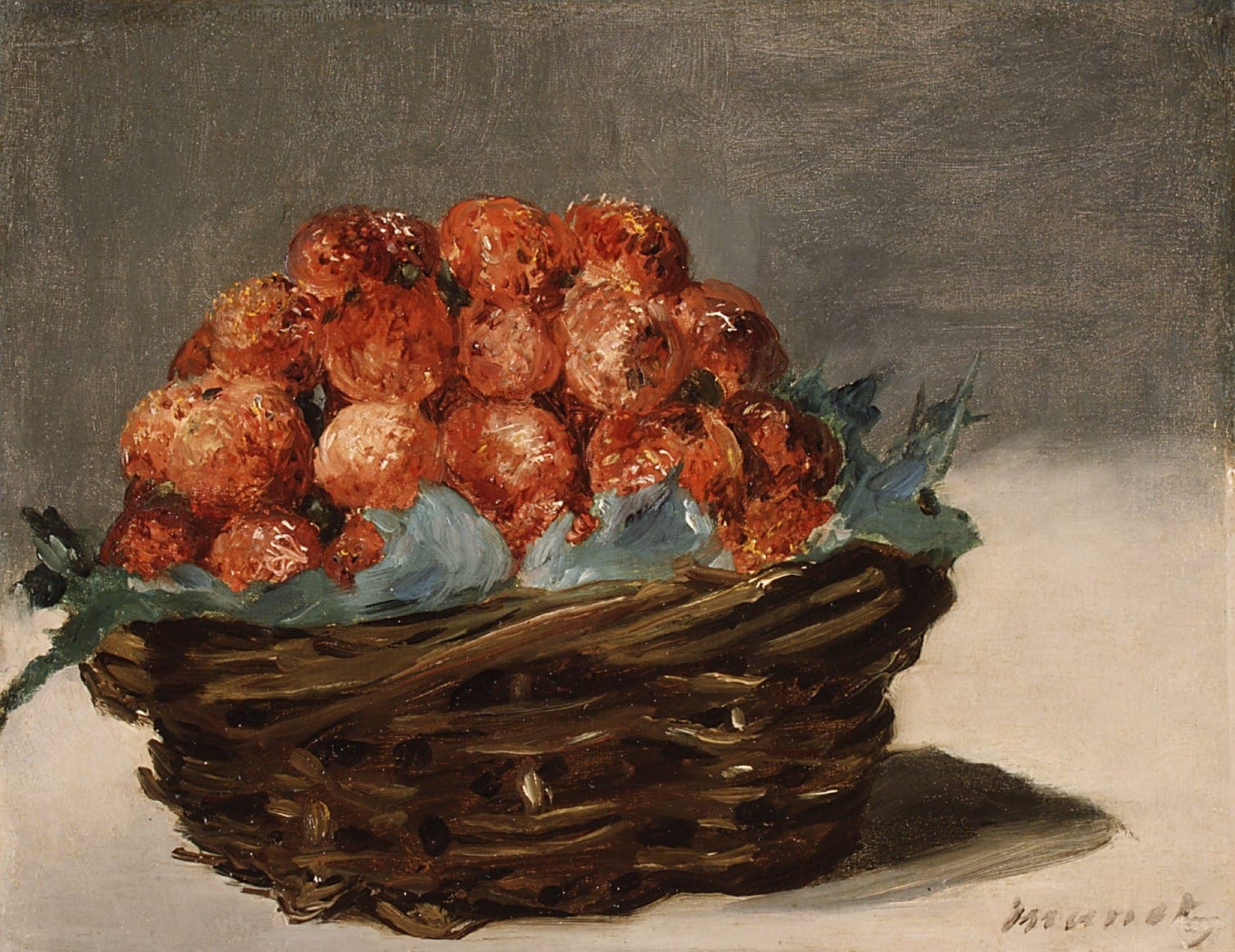 Strawberries Edouard Manet