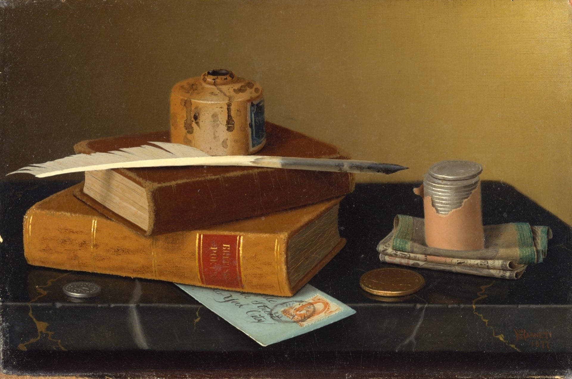 The Bankers Table William Michael Harnett