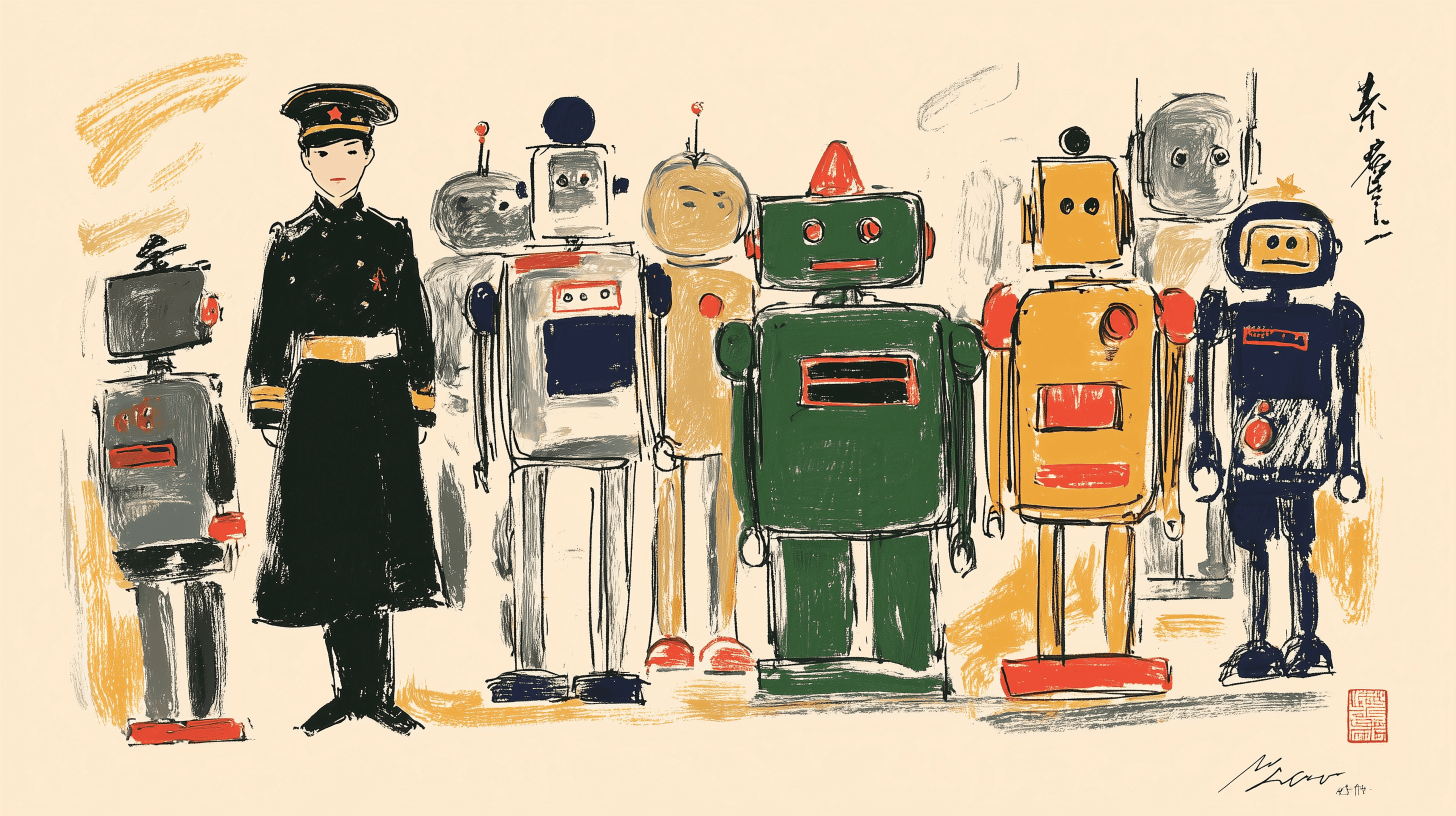 Illustration representing the Claude Coding at Scale workflow